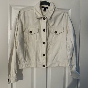Forever 21 Off-White Jacket